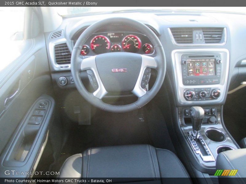 Quicksilver Metallic / Ebony 2015 GMC Acadia SLT