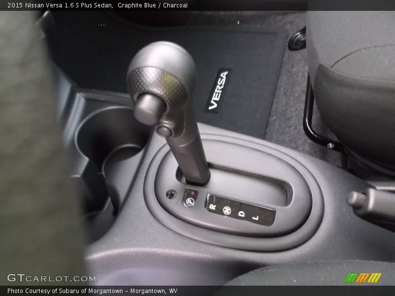 Graphite Blue / Charcoal 2015 Nissan Versa 1.6 S Plus Sedan