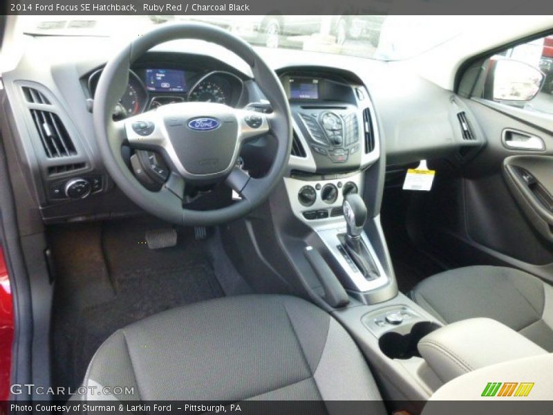 Ruby Red / Charcoal Black 2014 Ford Focus SE Hatchback