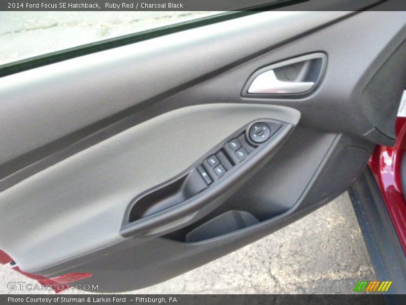 Ruby Red / Charcoal Black 2014 Ford Focus SE Hatchback
