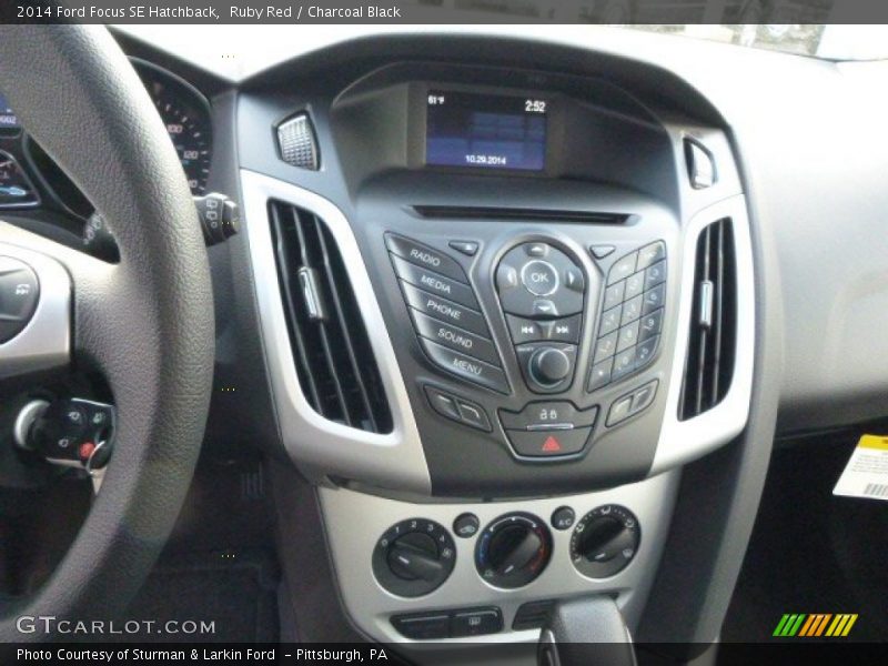 Ruby Red / Charcoal Black 2014 Ford Focus SE Hatchback