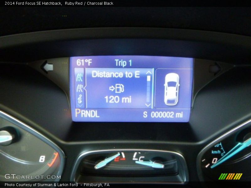 Ruby Red / Charcoal Black 2014 Ford Focus SE Hatchback