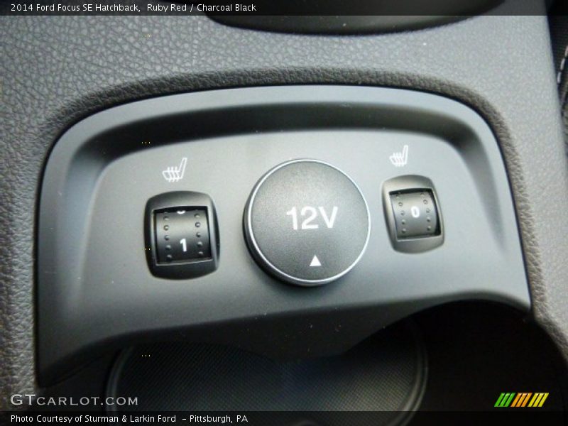 Ruby Red / Charcoal Black 2014 Ford Focus SE Hatchback