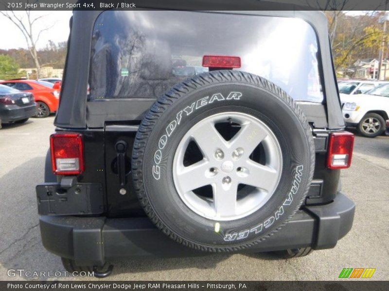 Black / Black 2015 Jeep Wrangler Sport 4x4