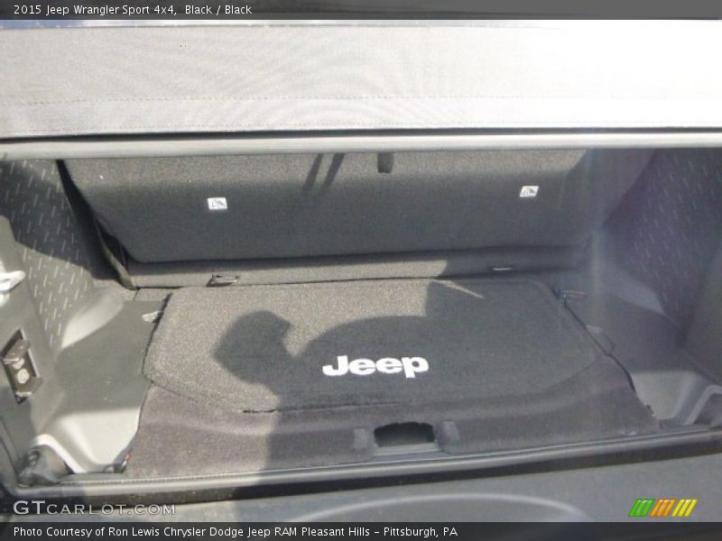 Black / Black 2015 Jeep Wrangler Sport 4x4