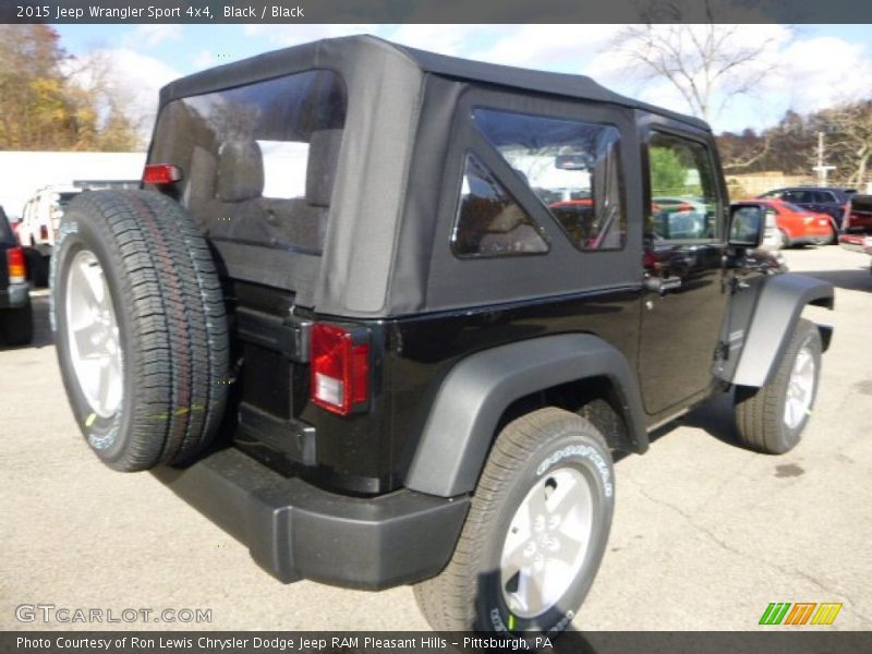 Black / Black 2015 Jeep Wrangler Sport 4x4