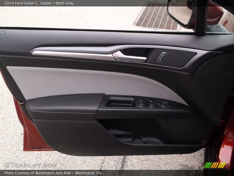 Sunset / Earth Gray 2014 Ford Fusion S