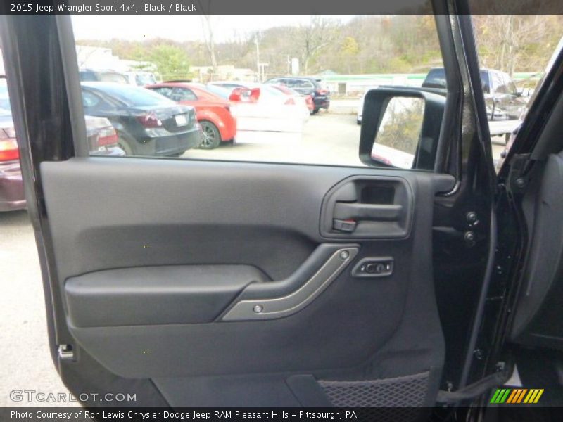 Black / Black 2015 Jeep Wrangler Sport 4x4