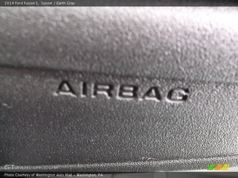 Sunset / Earth Gray 2014 Ford Fusion S