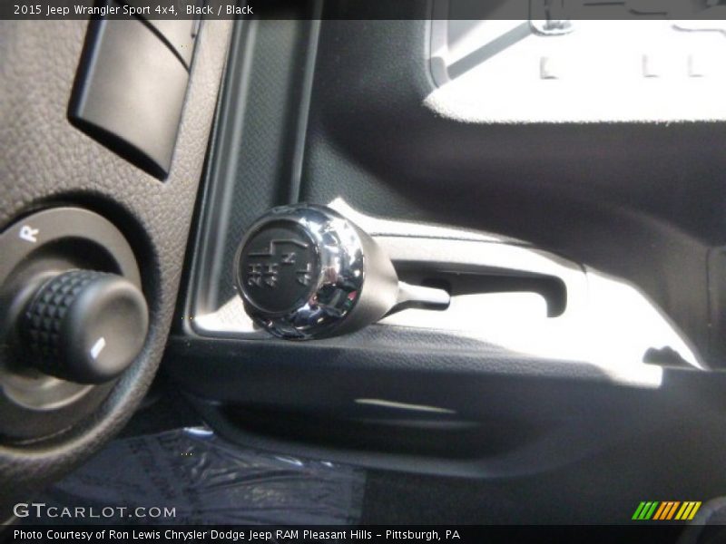 Black / Black 2015 Jeep Wrangler Sport 4x4