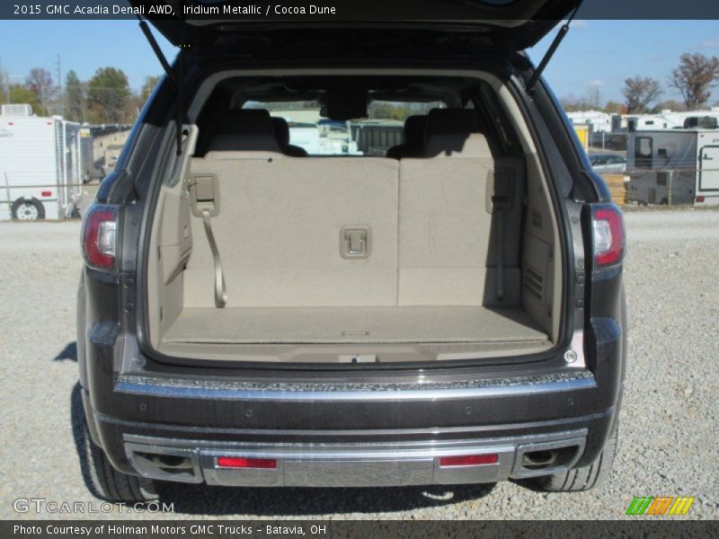 Iridium Metallic / Cocoa Dune 2015 GMC Acadia Denali AWD