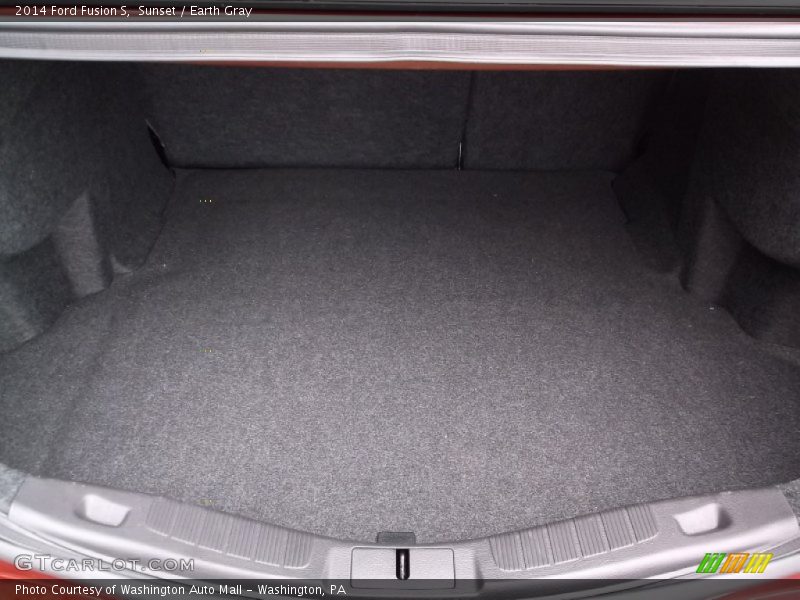 Sunset / Earth Gray 2014 Ford Fusion S