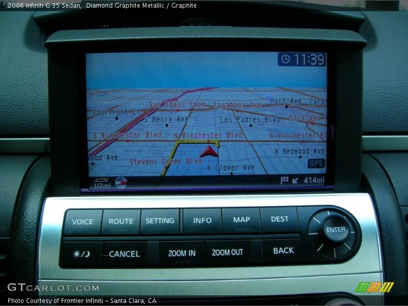 Diamond Graphite Metallic / Graphite 2006 Infiniti G 35 Sedan