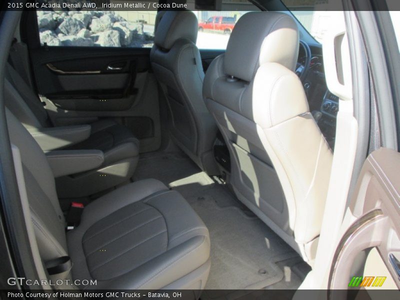 Iridium Metallic / Cocoa Dune 2015 GMC Acadia Denali AWD