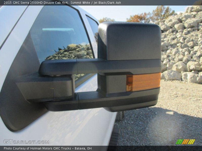 Summit White / Jet Black/Dark Ash 2015 GMC Sierra 2500HD Double Cab 4x4