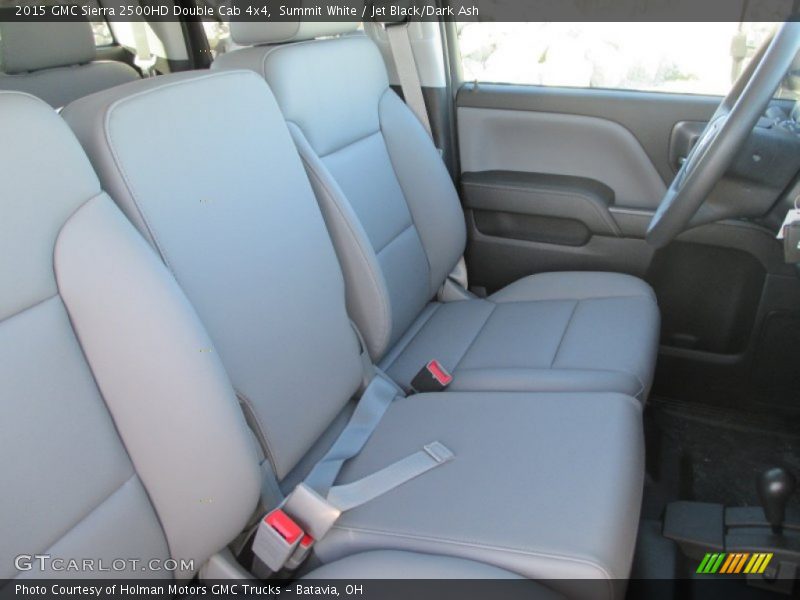 Summit White / Jet Black/Dark Ash 2015 GMC Sierra 2500HD Double Cab 4x4