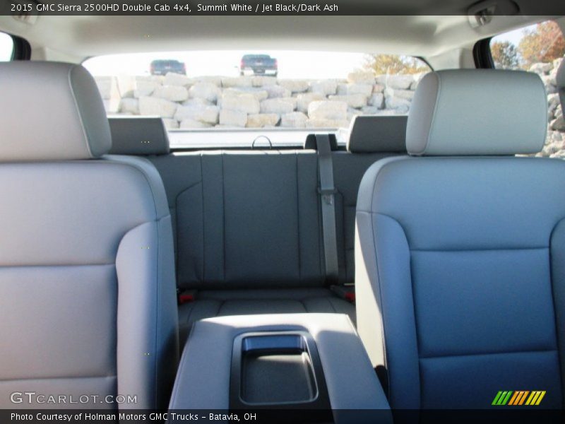 Summit White / Jet Black/Dark Ash 2015 GMC Sierra 2500HD Double Cab 4x4