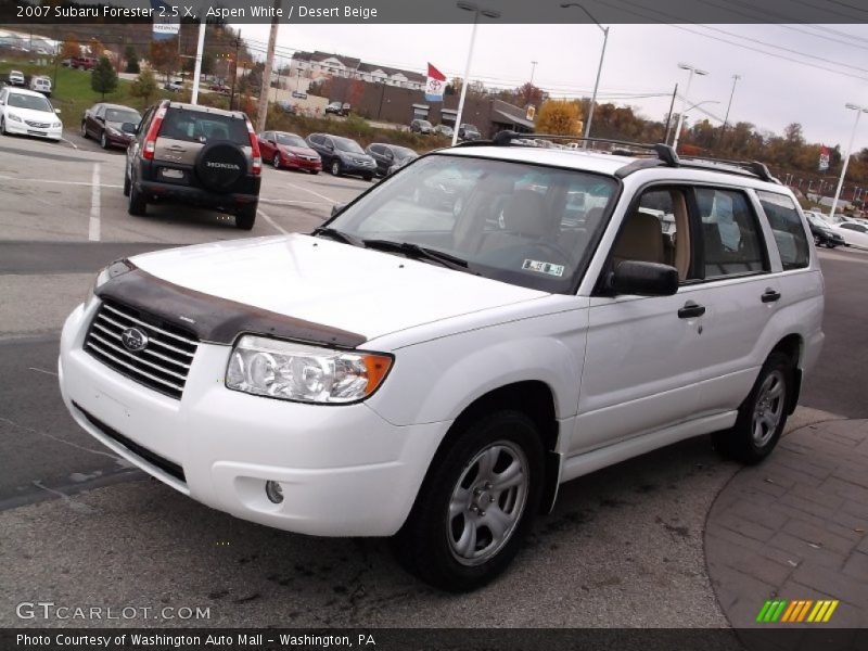 Front 3/4 View of 2007 Forester 2.5 X