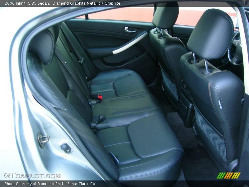Diamond Graphite Metallic / Graphite 2006 Infiniti G 35 Sedan