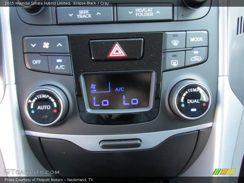 Controls of 2015 Sonata Hybrid Limited