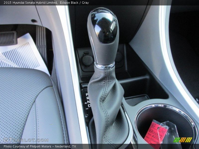  2015 Sonata Hybrid Limited 6 Speed SHIFTRONIC Automatic Shifter