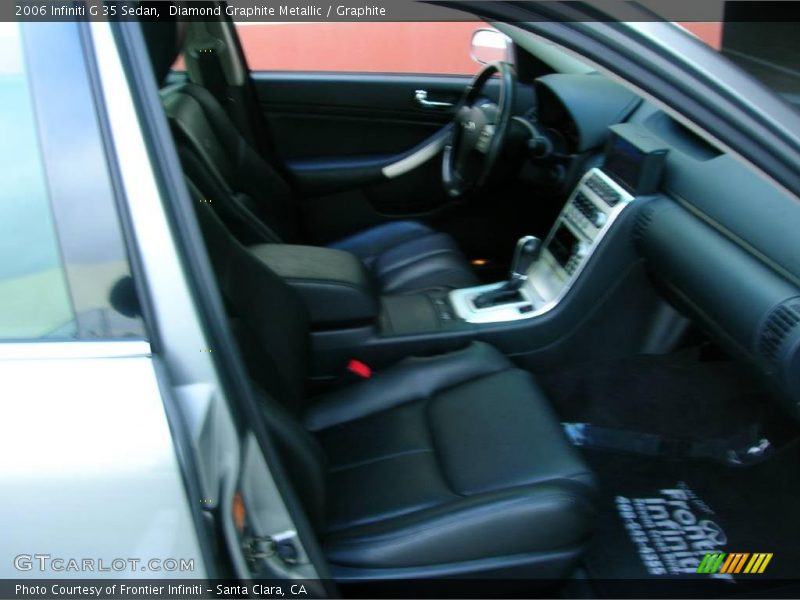 Diamond Graphite Metallic / Graphite 2006 Infiniti G 35 Sedan