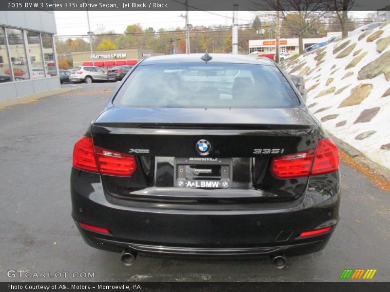 Jet Black / Black 2015 BMW 3 Series 335i xDrive Sedan