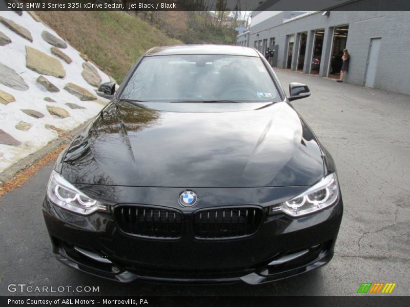 Jet Black / Black 2015 BMW 3 Series 335i xDrive Sedan