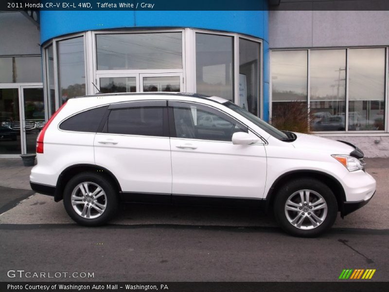 Taffeta White / Gray 2011 Honda CR-V EX-L 4WD