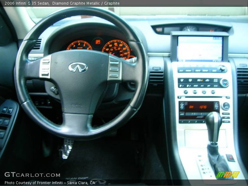 Diamond Graphite Metallic / Graphite 2006 Infiniti G 35 Sedan