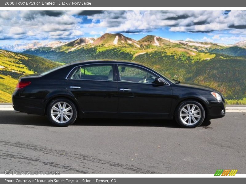 Black / Ivory Beige 2008 Toyota Avalon Limited