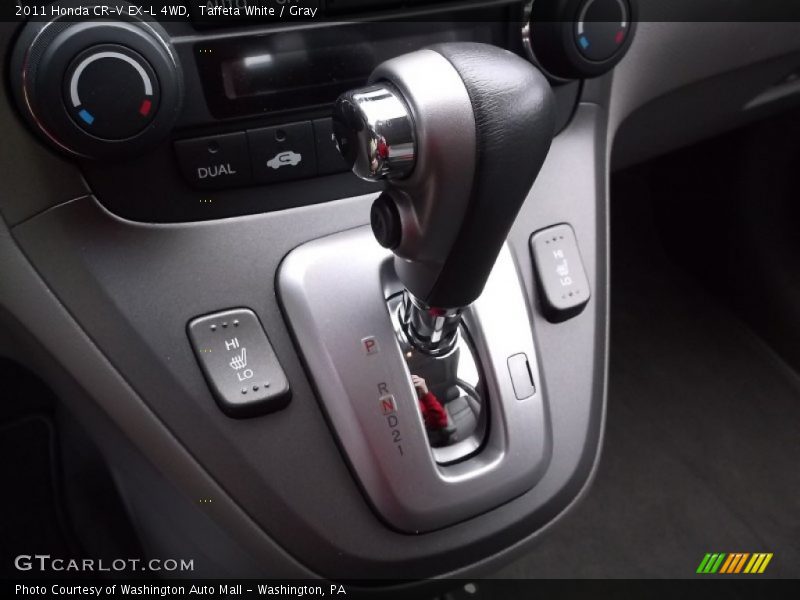 Taffeta White / Gray 2011 Honda CR-V EX-L 4WD