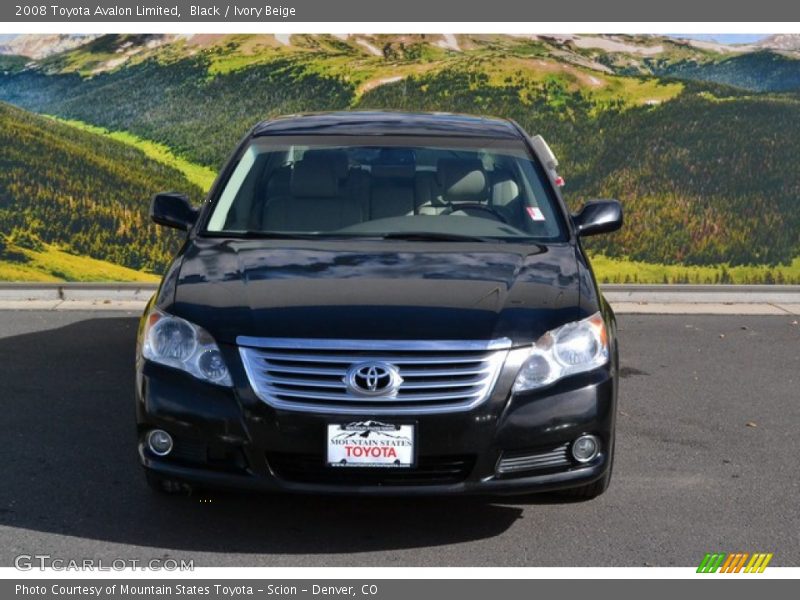 Black / Ivory Beige 2008 Toyota Avalon Limited