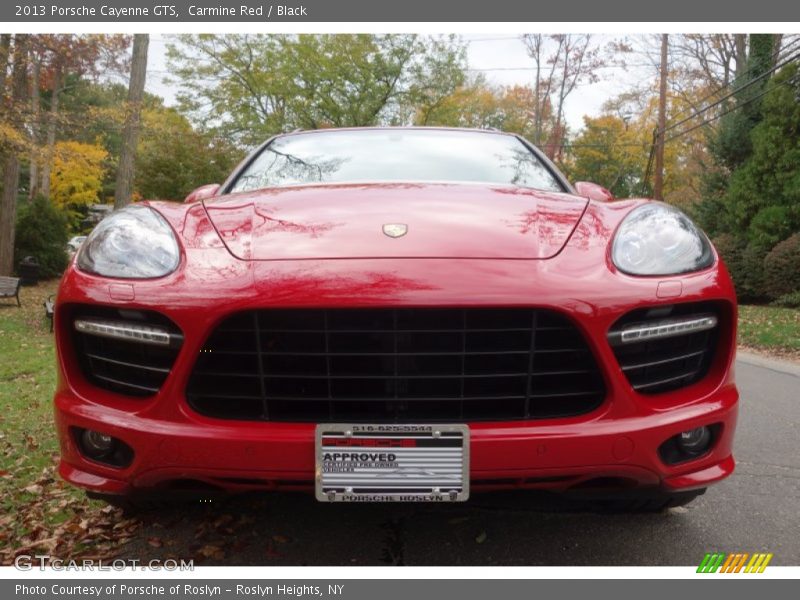 Carmine Red / Black 2013 Porsche Cayenne GTS