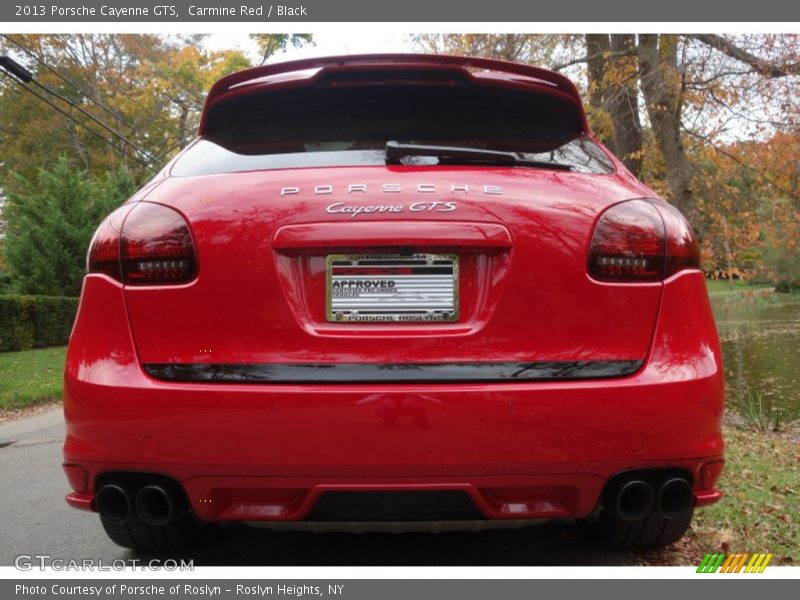 Carmine Red / Black 2013 Porsche Cayenne GTS
