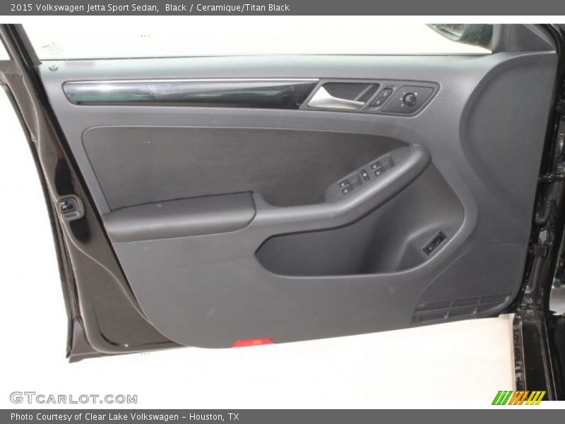 Black / Ceramique/Titan Black 2015 Volkswagen Jetta Sport Sedan
