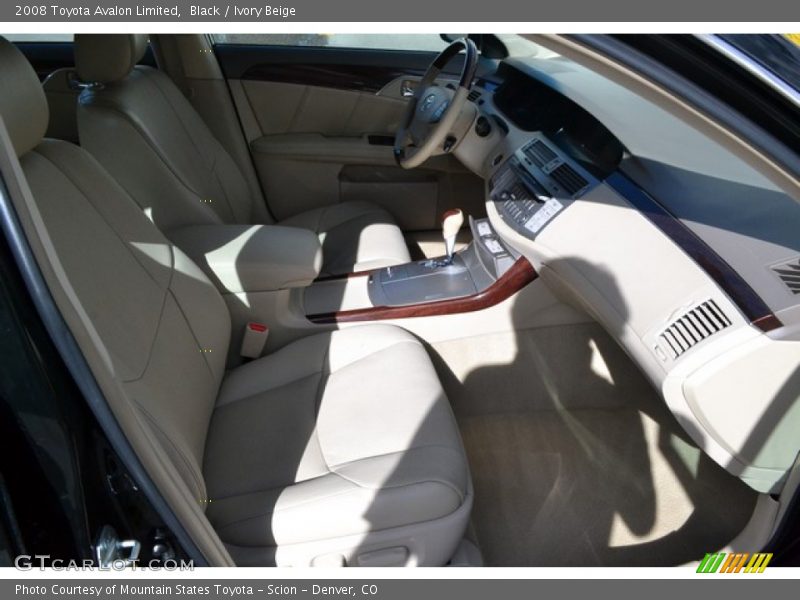 Black / Ivory Beige 2008 Toyota Avalon Limited