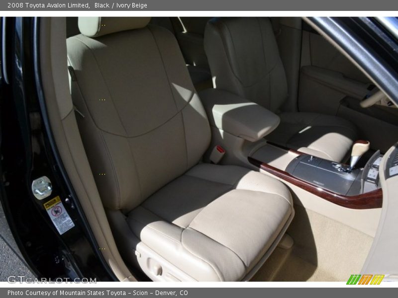 Black / Ivory Beige 2008 Toyota Avalon Limited