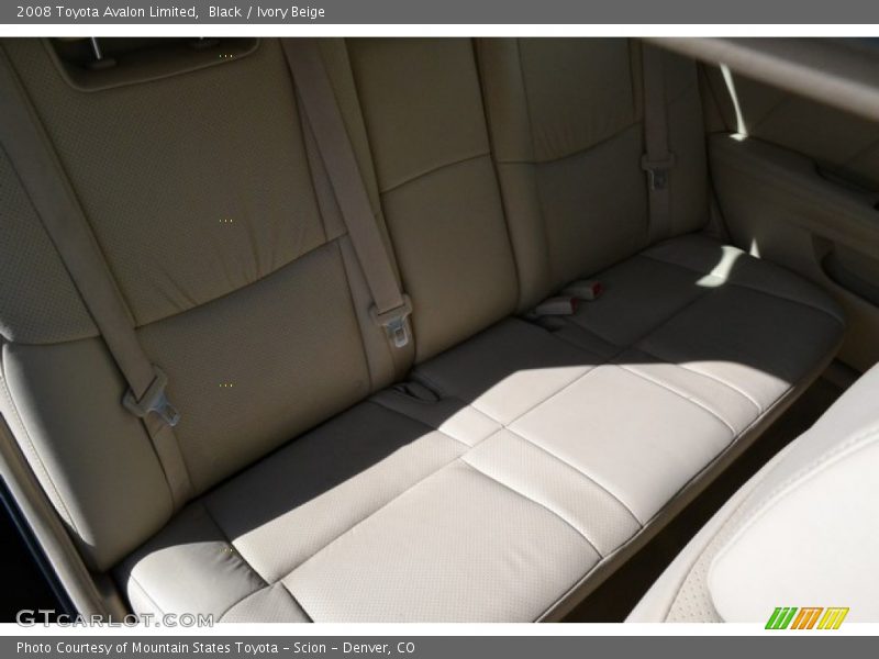 Black / Ivory Beige 2008 Toyota Avalon Limited