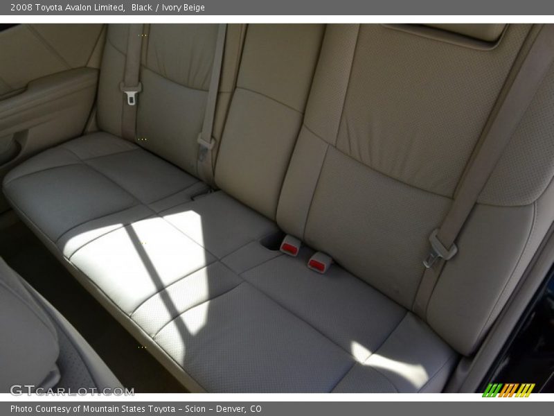 Black / Ivory Beige 2008 Toyota Avalon Limited