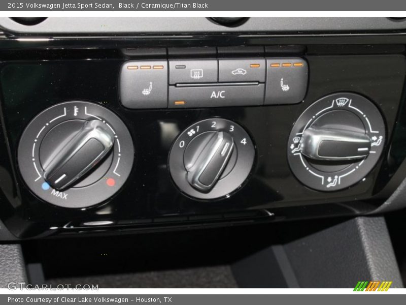 Black / Ceramique/Titan Black 2015 Volkswagen Jetta Sport Sedan