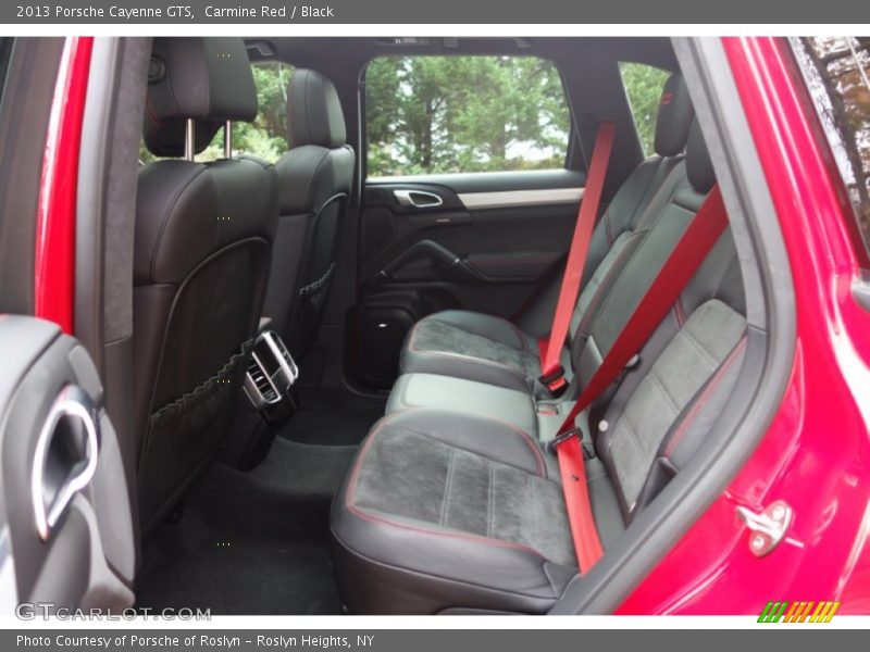 Rear Seat of 2013 Cayenne GTS