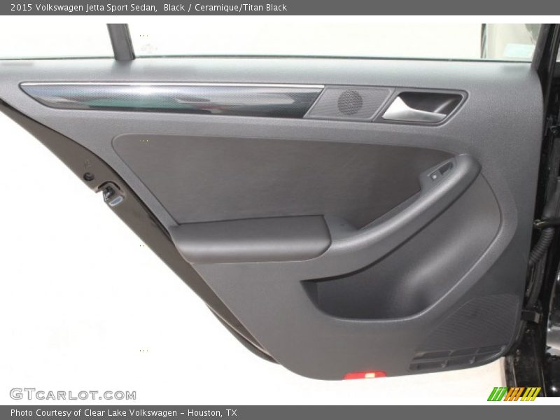 Black / Ceramique/Titan Black 2015 Volkswagen Jetta Sport Sedan