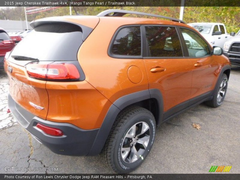  2015 Cherokee Trailhawk 4x4 Mango Tango Pearl