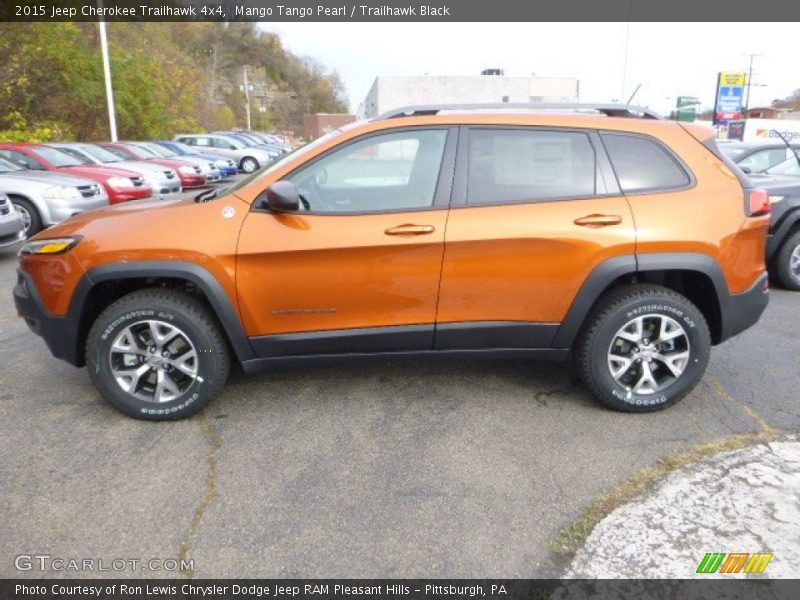  2015 Cherokee Trailhawk 4x4 Mango Tango Pearl