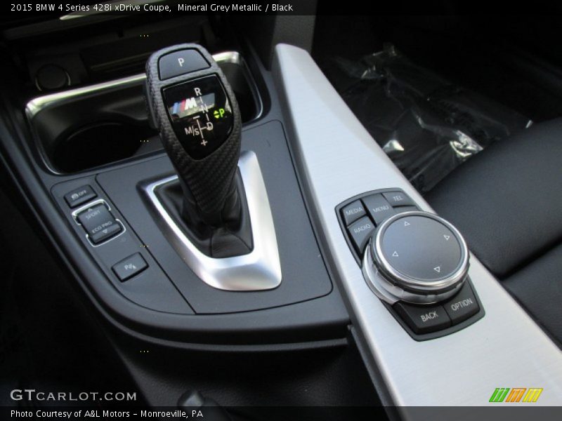 Mineral Grey Metallic / Black 2015 BMW 4 Series 428i xDrive Coupe