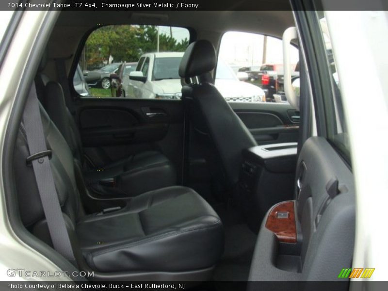 Champagne Silver Metallic / Ebony 2014 Chevrolet Tahoe LTZ 4x4