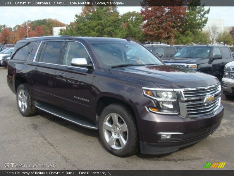 Front 3/4 View of 2015 Suburban LTZ 4WD