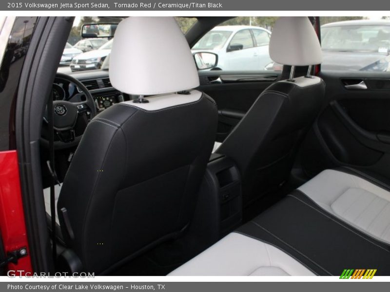 Rear Seat of 2015 Jetta Sport Sedan