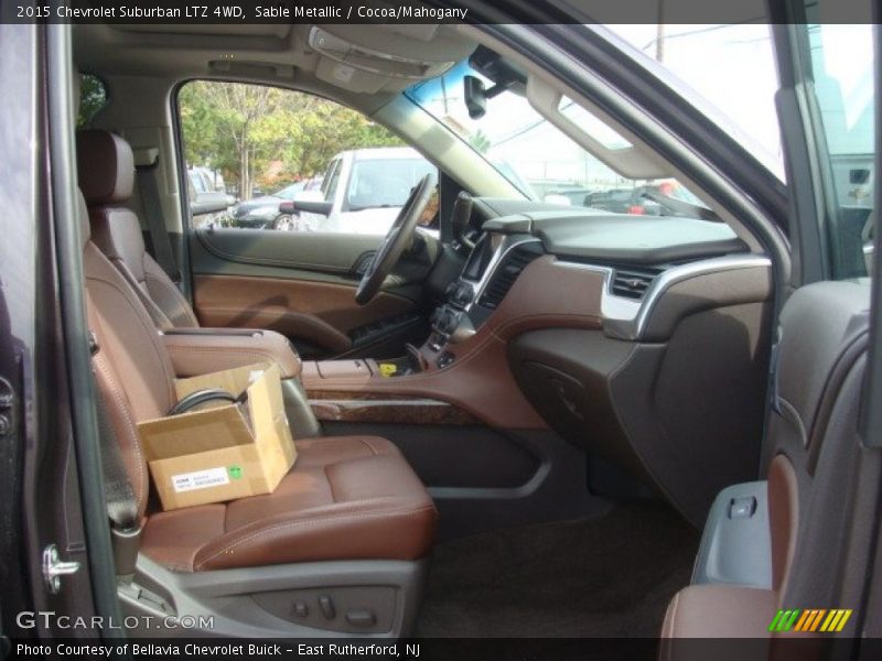Sable Metallic / Cocoa/Mahogany 2015 Chevrolet Suburban LTZ 4WD
